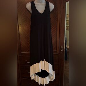 Karen Kane Black & White high low dress. Never worn